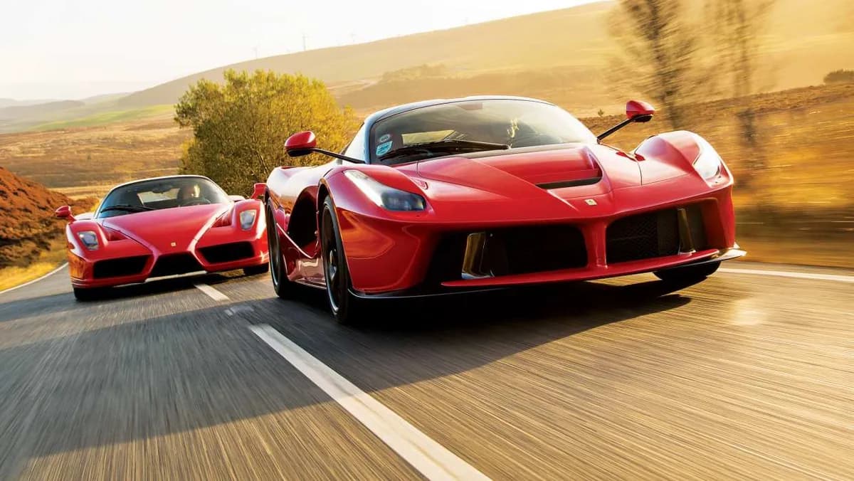 Comparing the Ferrari Enzo and LaFerrari: A Test of Iconic Hypercars