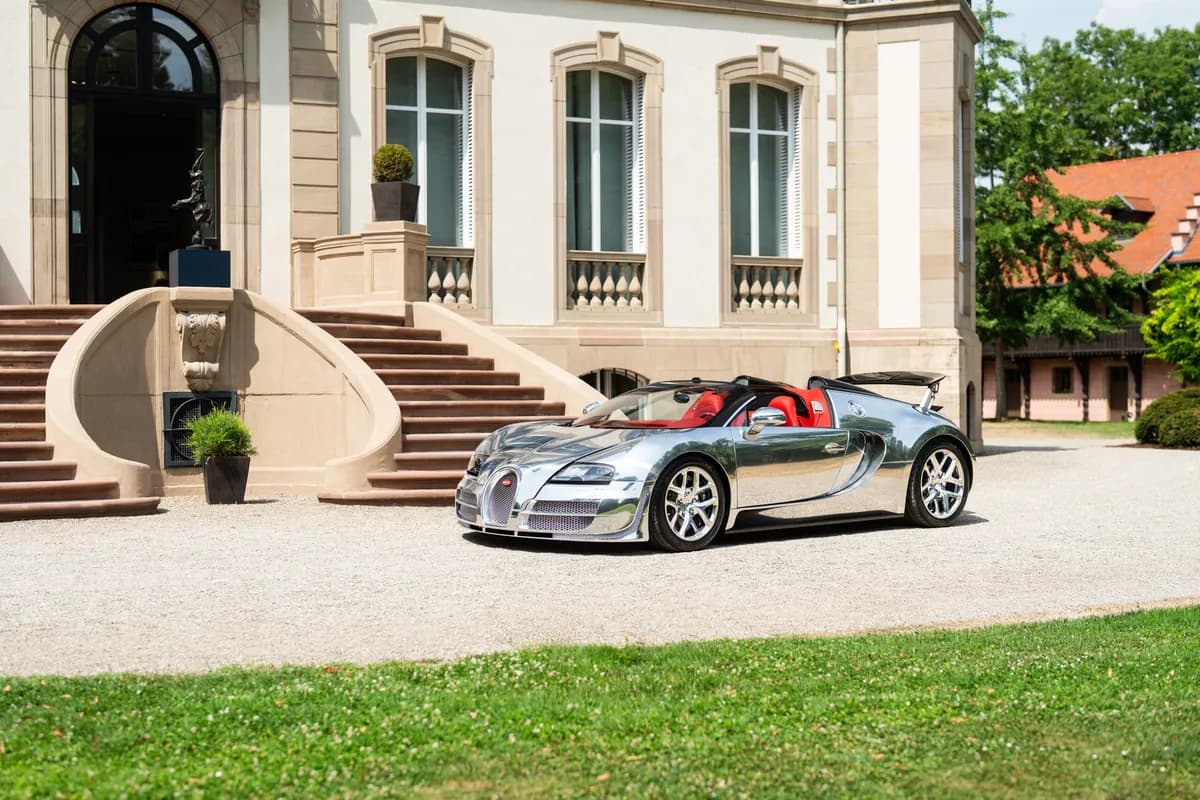 Bugatti Revives One-Off Polished Aluminum Veyron