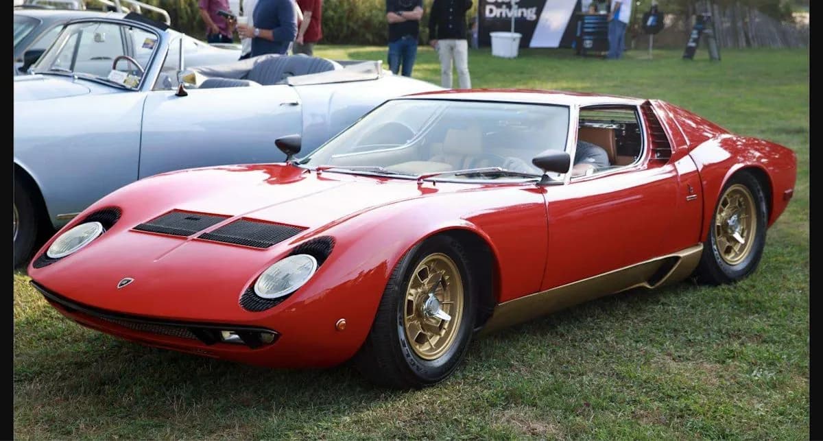 1969 Lamborghini Miura P400 S with René Arnoux Provenance to Auction