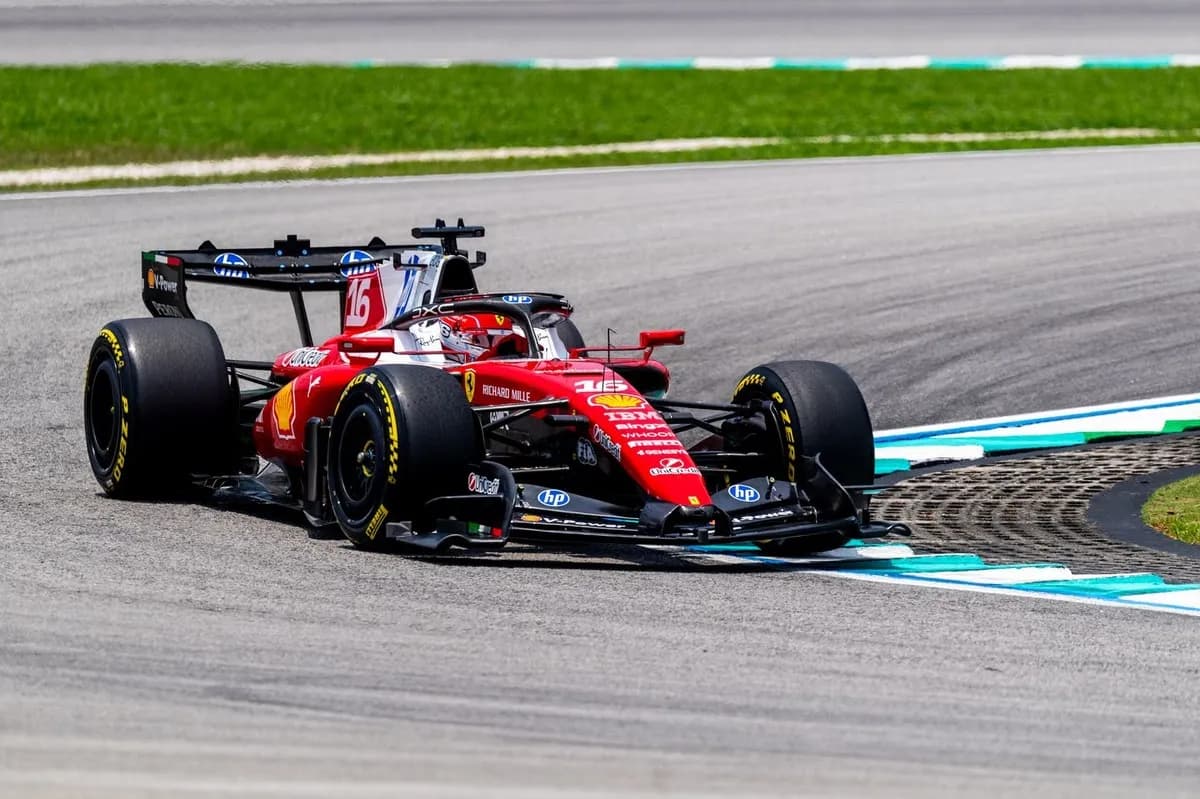 Charles Leclerc Leads FP2 at Bahrain GP in Malaysia