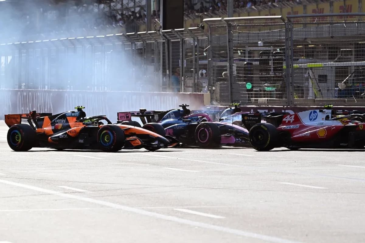 Lando Norris Calls for Race Ban After Colapinto's Baku Crash