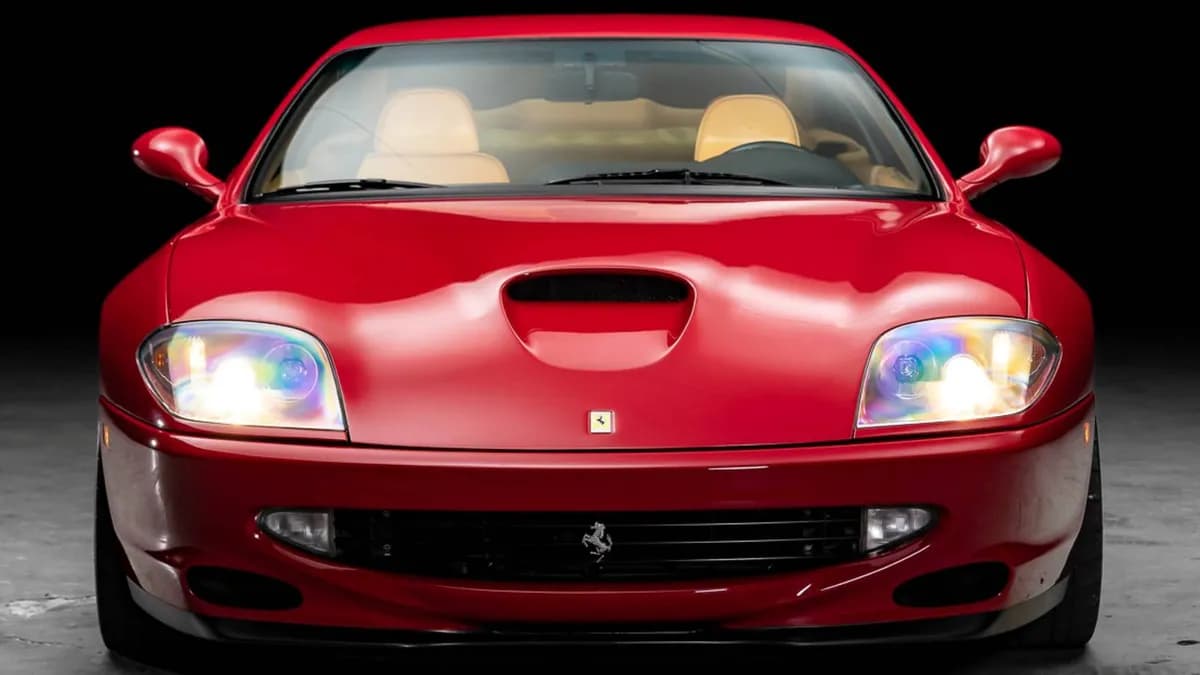Michael Jordan's Ferrari 550 Maranello Sets Auction Record at $2.7 Million