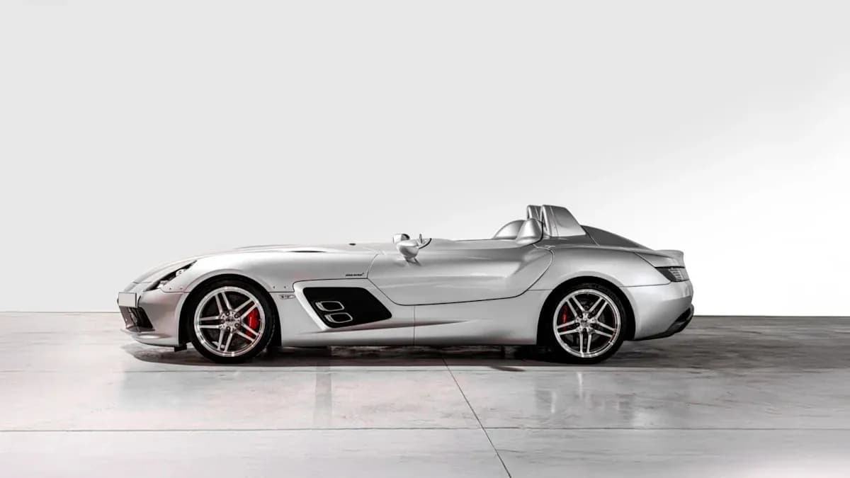 Rare SLR McLaren Stirling Moss Set for Auction in Zürich