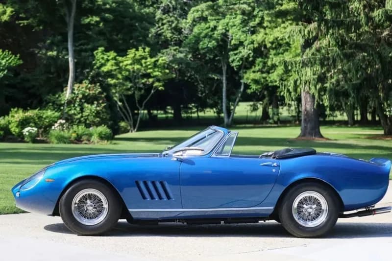 Steve McQueen's 1967 Ferrari NART Spider to Auction with $15-$20 Million Estimate