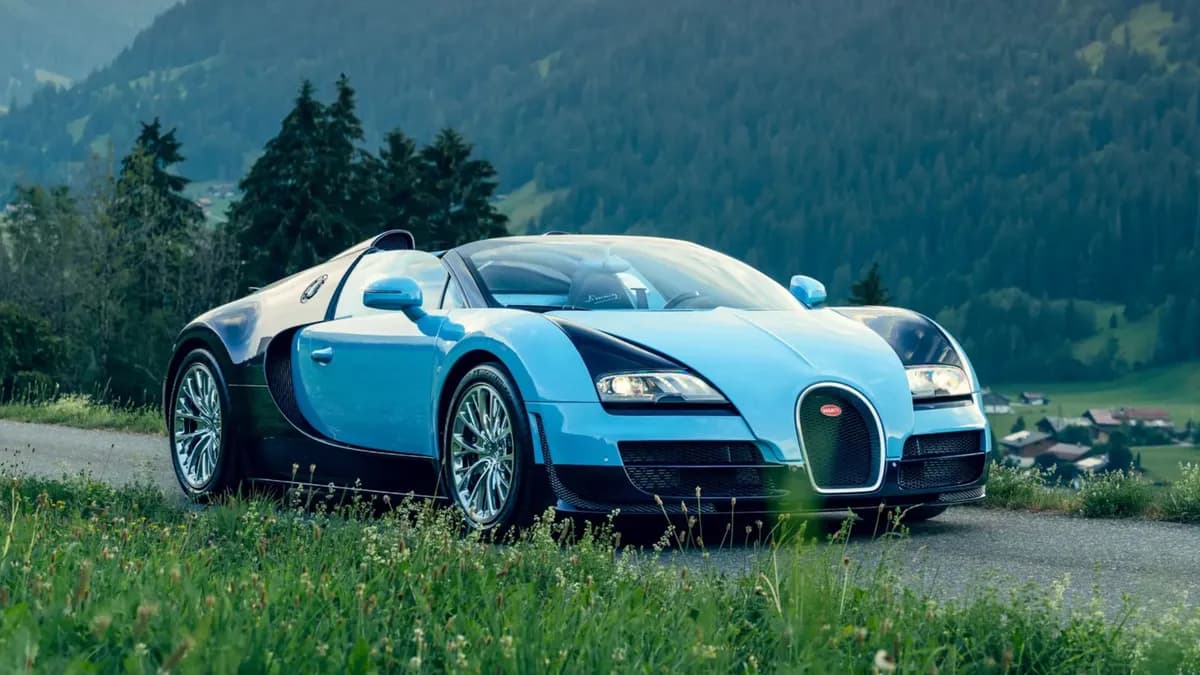 2014年布加迪威龙Grand Sport Vitesse拍卖创纪录,成交价540万美元