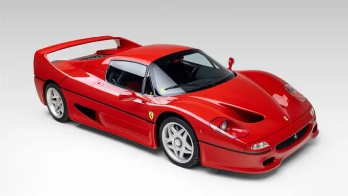 희귀 1997년형 페라리 F50, 경매에서 2천만 달러 이상 예상