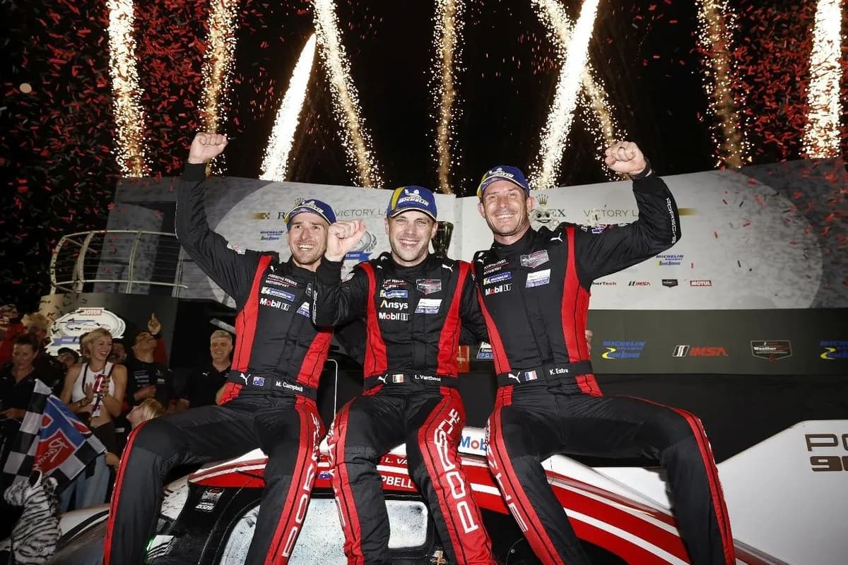 Kevin Estre Secures First IMSA Victory at Petit Le Mans