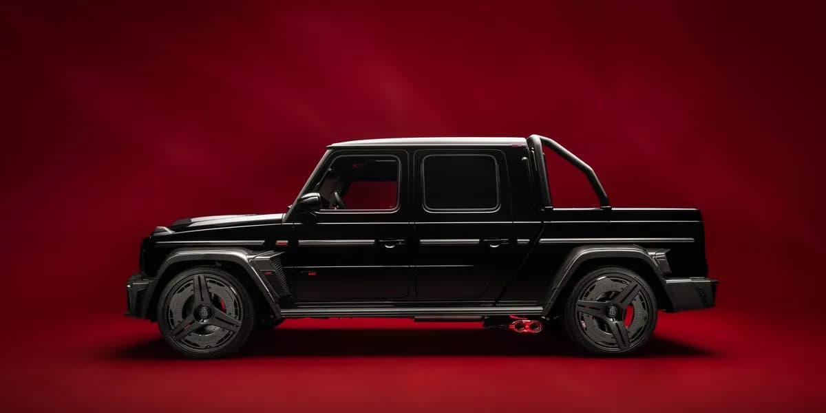 ブラバス、900馬力のメルセデス-AMG G63ピックアップトラックを発表