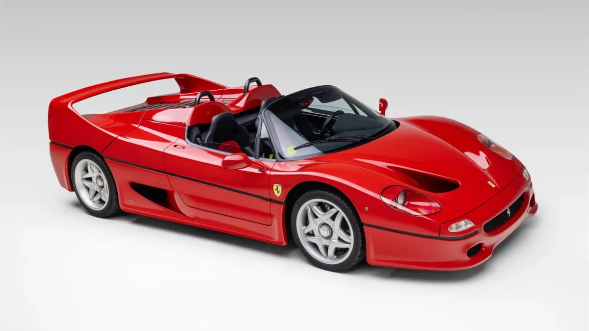 106-Mile Ferrari F50 Set for Auction in Las Vegas