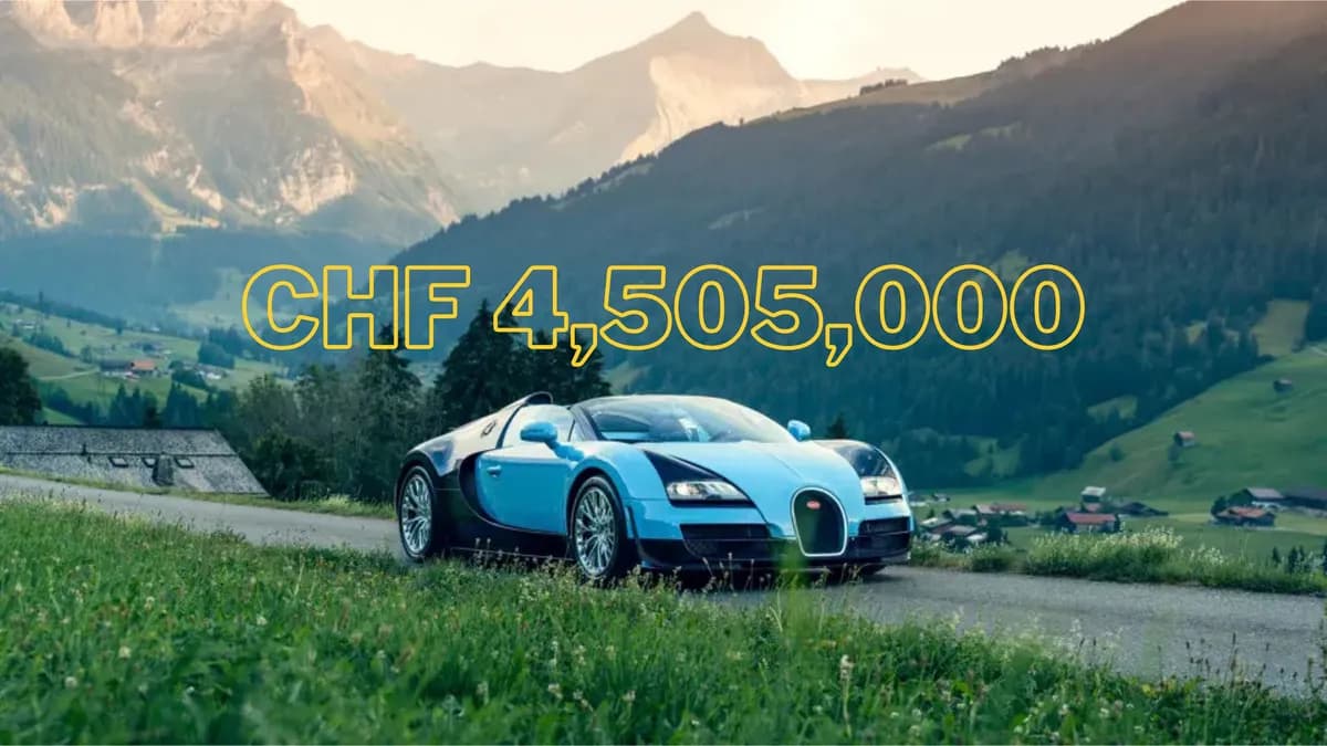 Bugatti Veyron Wimille Edition Fetches $5.4 Million at Auction