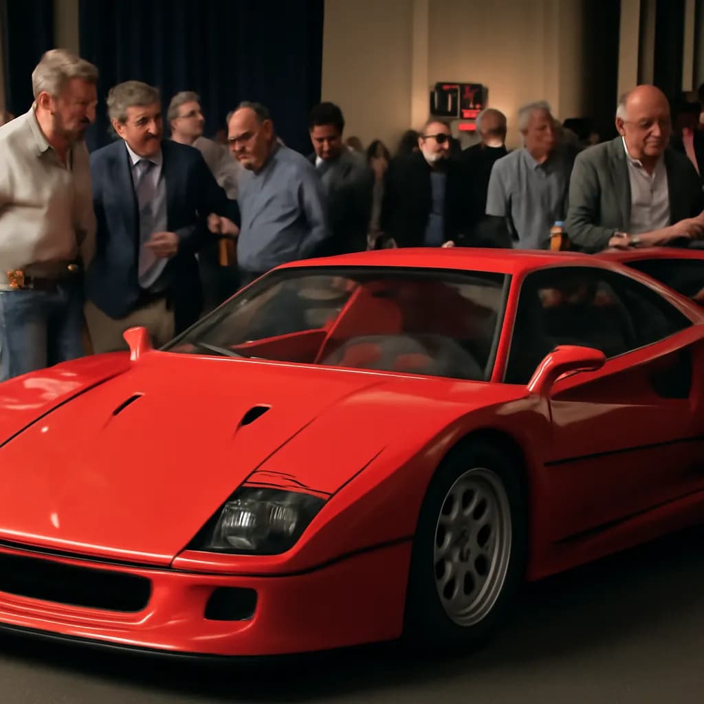Ferrari F40 Fetches High Price at Auction