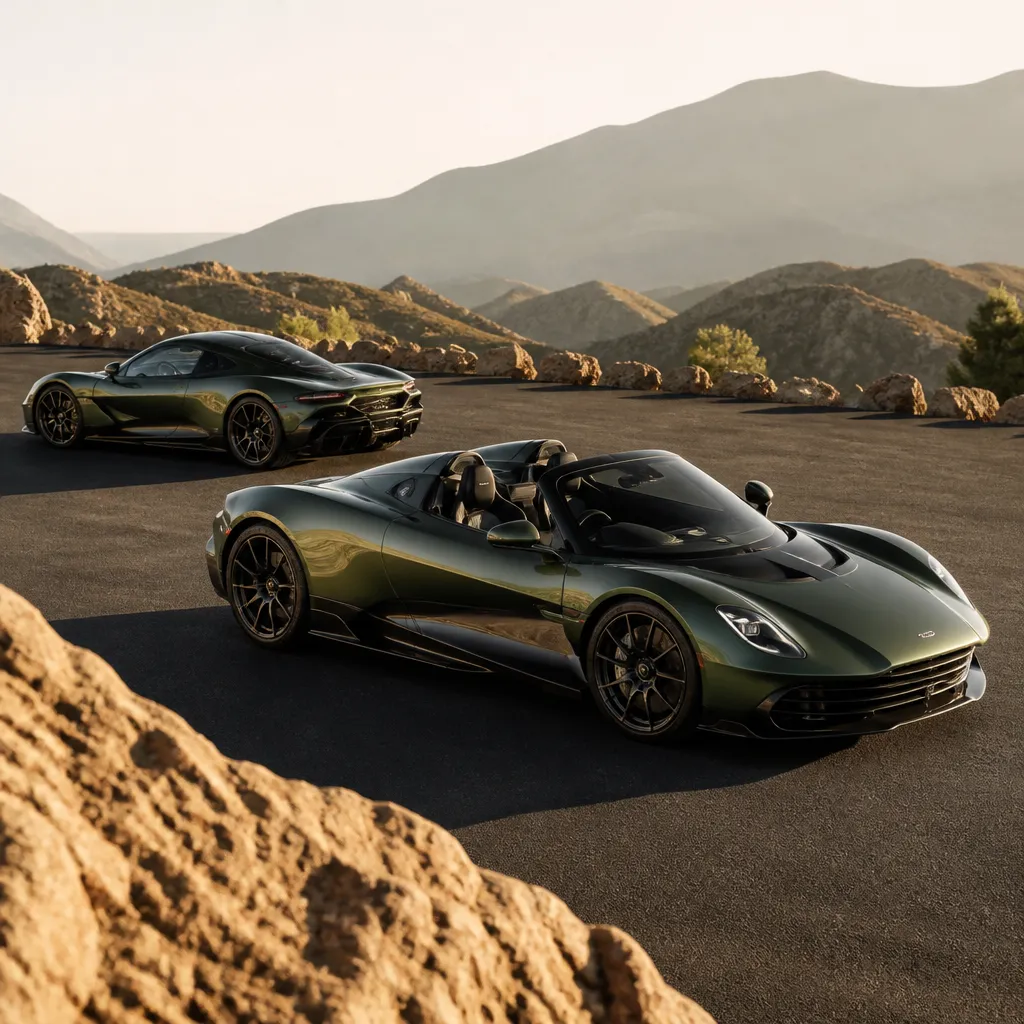 Aston Martin Apresenta Valhalla Spider: Um Supercarro Conversível de 1.079 PS