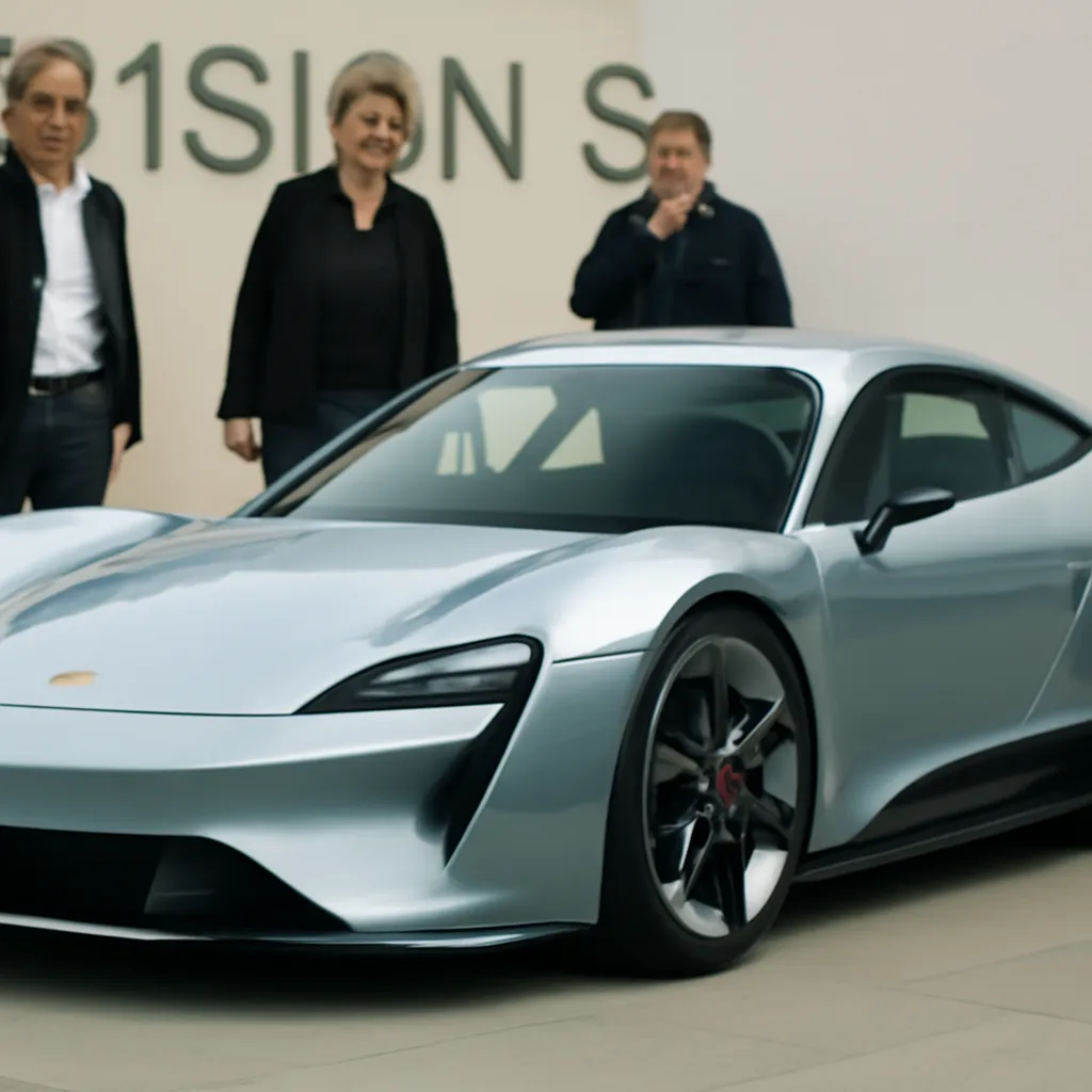 Porsche Unveils Mission S Concept Supercar