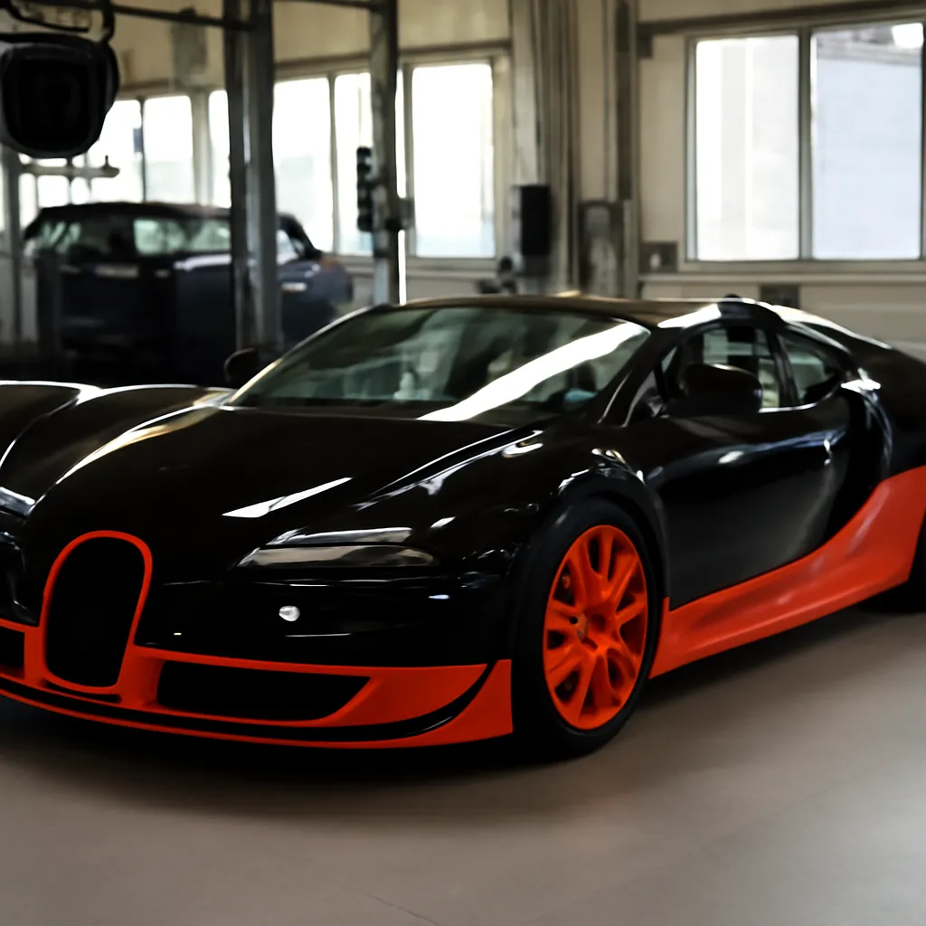 布加迪恢复独一无二的镜面Veyron Grand Sport Vitesse
