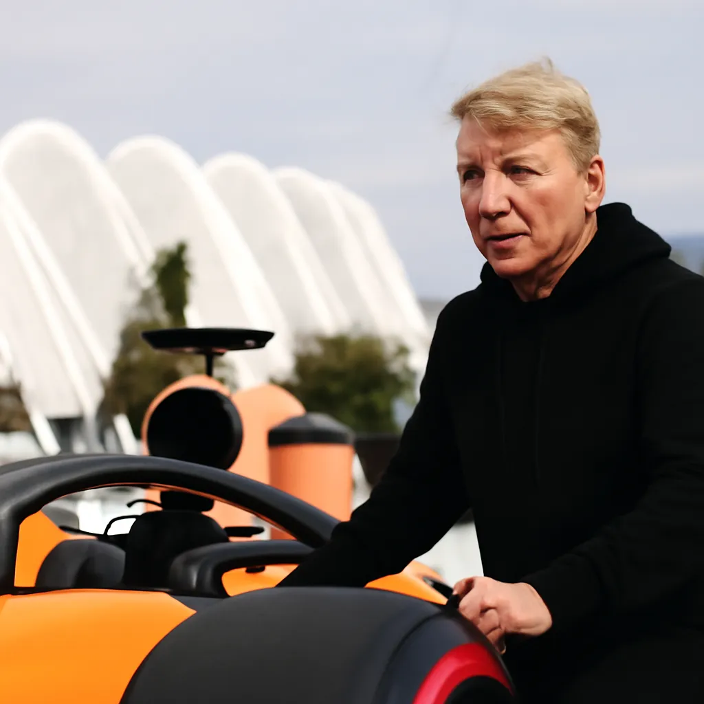 Mika Hakkinen Drives Ayrton Senna's McLaren MP4/6 in Athens Event