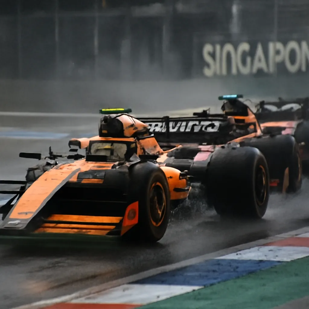 Andrea Stella Critiques Norris-Piastri Collision in Singapore F1 Sprint