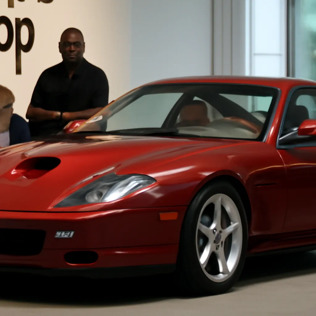 Michael Jordan's Ferrari 550 Maranello Sets Auction Record at $2.7 Million