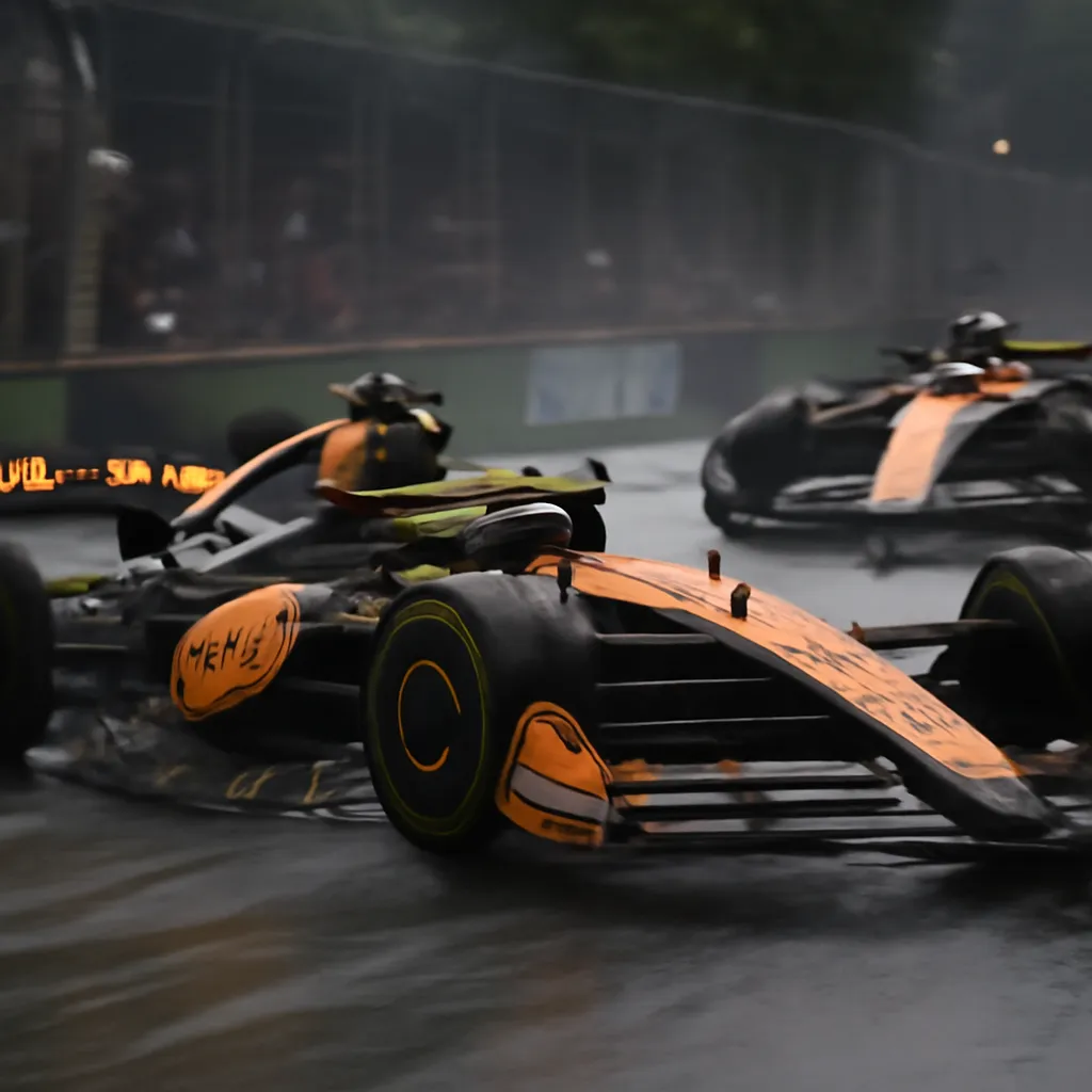 Lando Norris and Oscar Piastri Clash at Singapore GP: No Penalty Issued