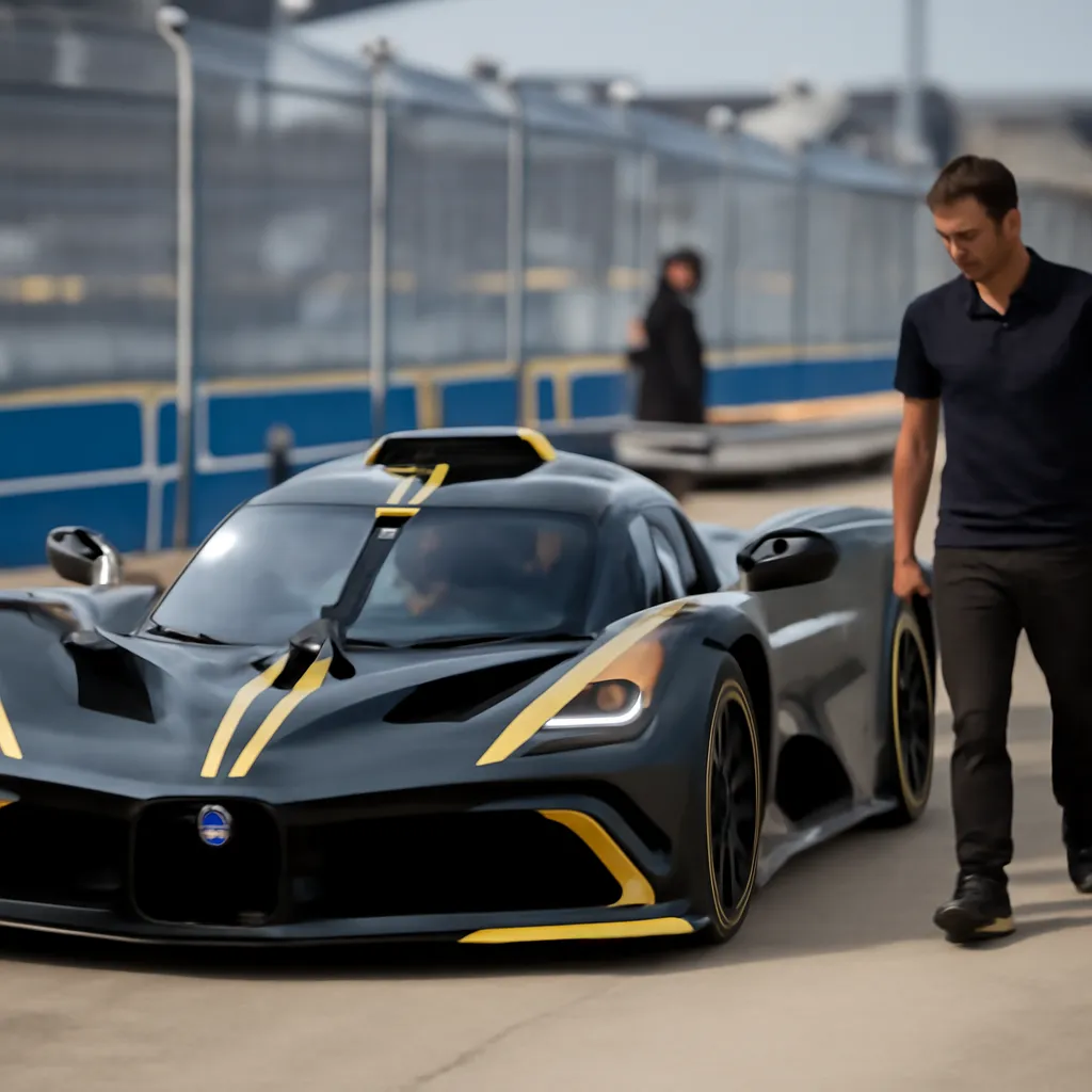 Experiencing the Bugatti Bolide on Miami's F1 Circuit