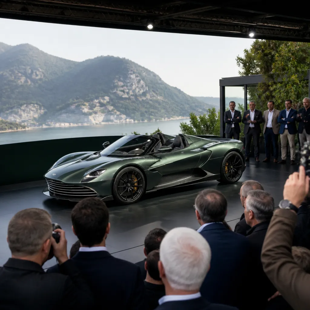 Aston Martin Unveils the Valhalla Spider: A 350 km/h PHEV Supercar
